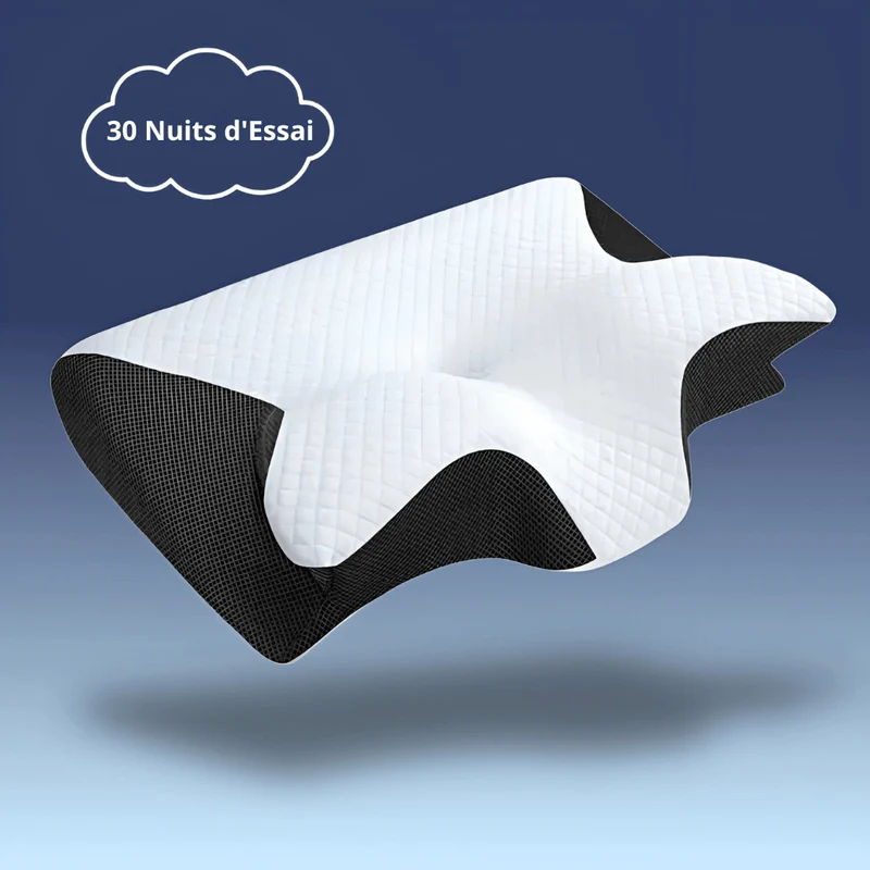 Oreiller Orthopédique Sérénium - Confort et Support Ergonomique