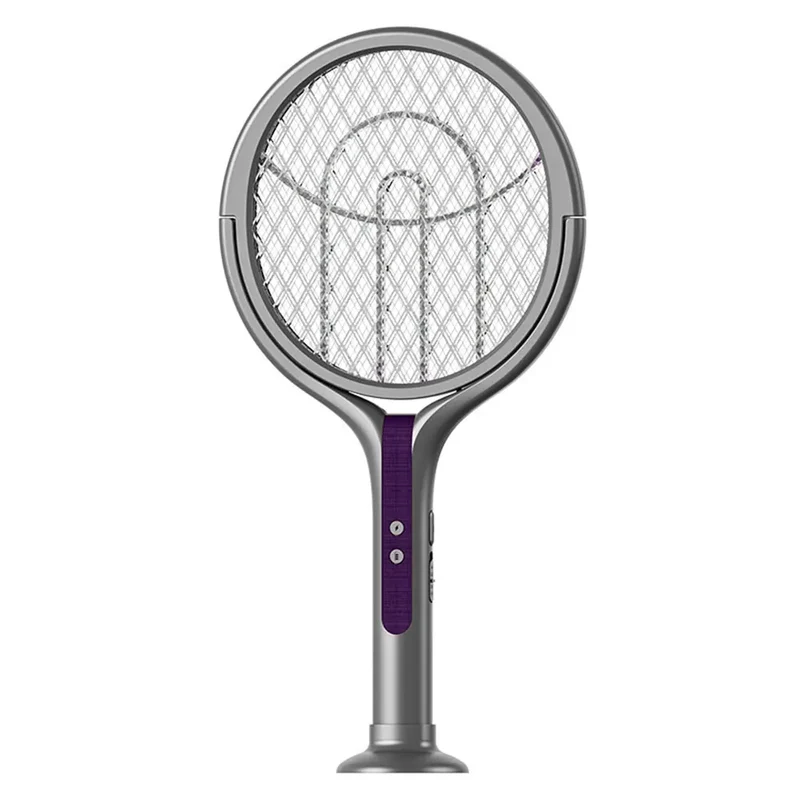 Rotating Head Electric Fly Swatter with Telescopic Handle