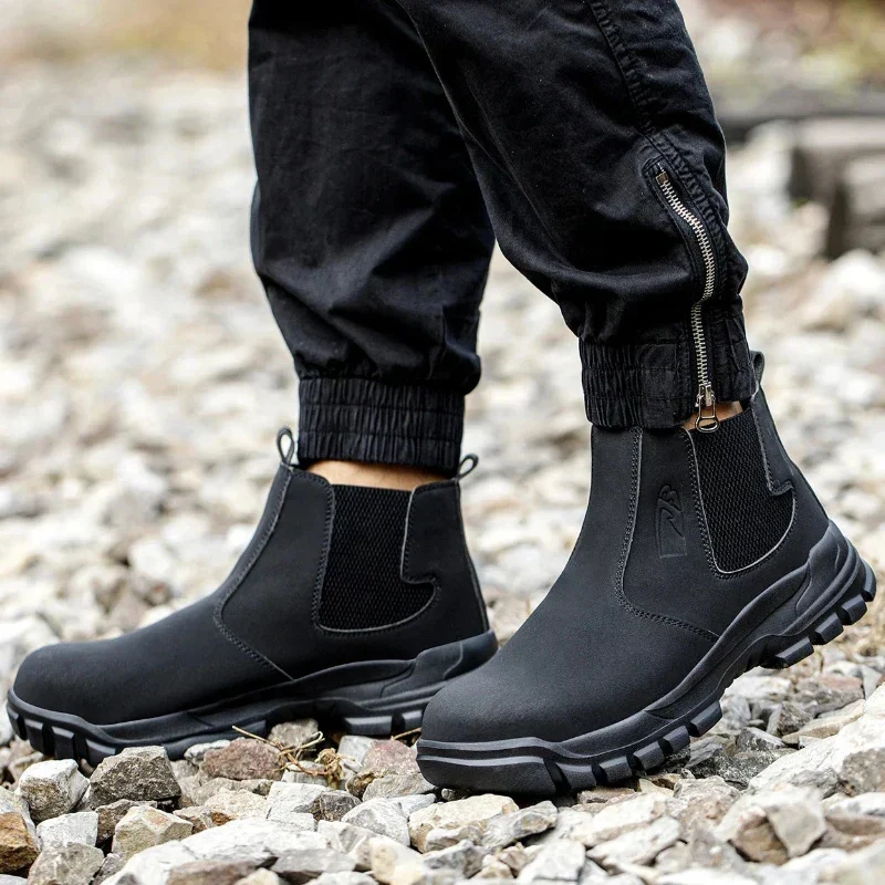 Bottines Chelsea de Sécurité Montantes pour Hommes et Femmes - Protection et Confort