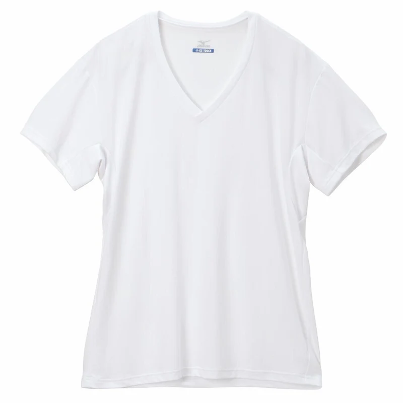 Mizuno Premier Cool Ice Touch V-Neck Short Sleeve Shirt C2JAC112