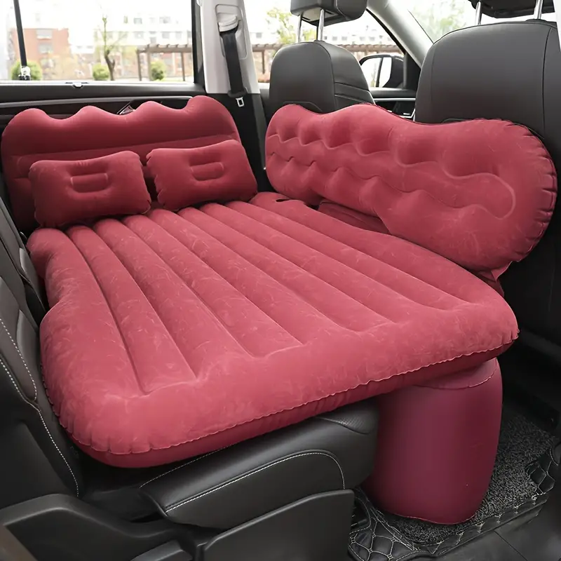 Matelas Gonflable Portatif en PVC - Votre Allié Confort pour les Voyages