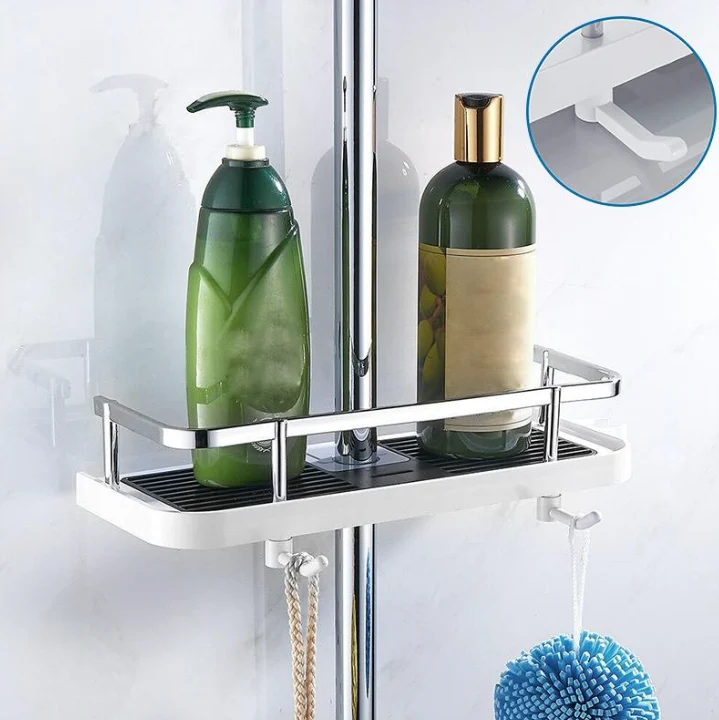 Étagère de Douche Peu Encombrante - Design Moderne et Pratique