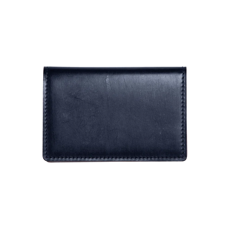 Bridle Leather Business Card Holder Made in Japan