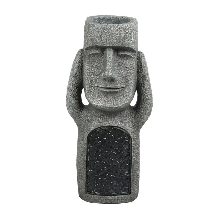 Jardinière Solaire LED Sculpturale - Décoration de Jardin Artistique