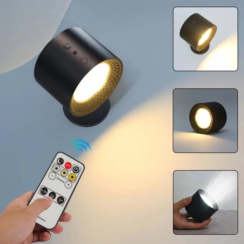 GlühendesWunder™ Kabellose 360° LED-Lampe | Ambient Light & Touch-Steuerung | Wiederaufladbar & Modernes Design