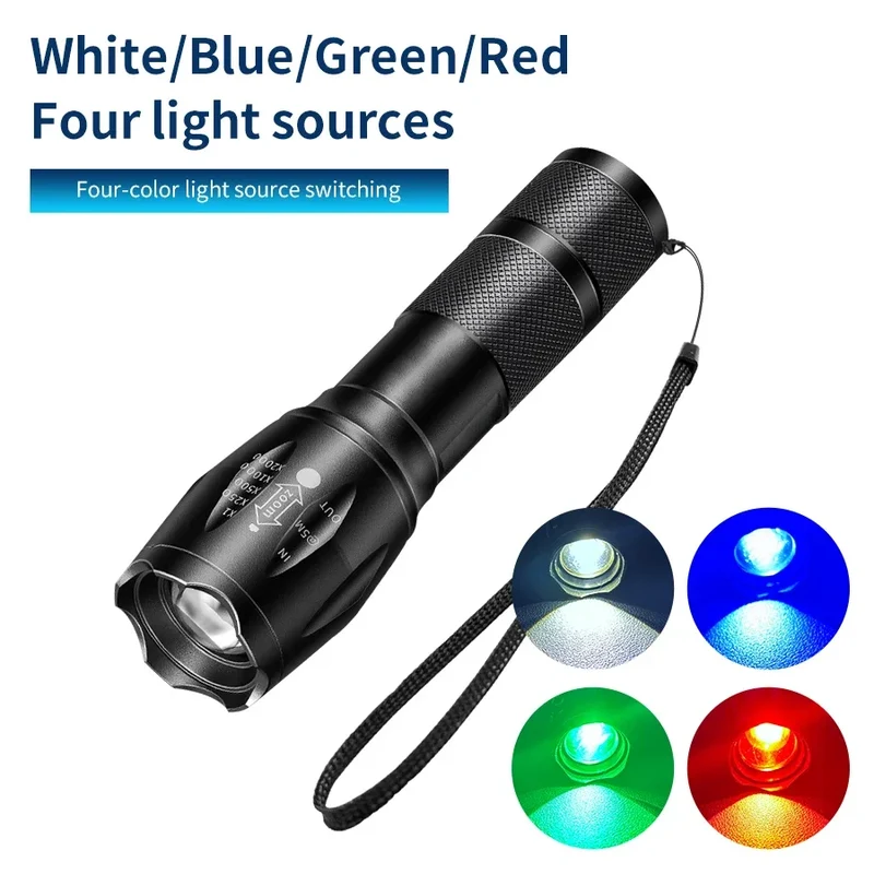 High-Intensity Aluminum LED Flashlight