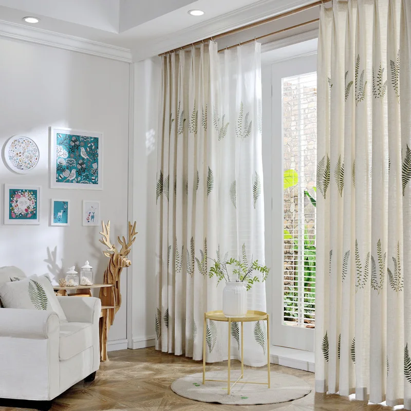 Rideau Salon Boheme Blanc