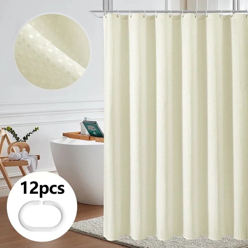 Modern Botanical Shower Curtain