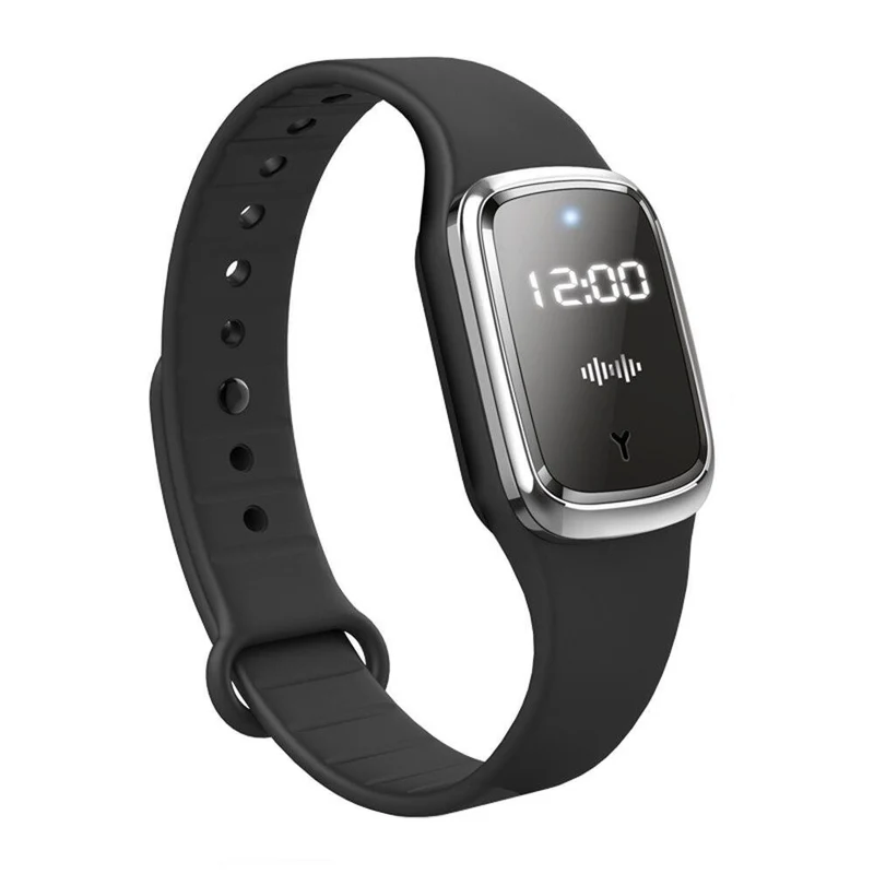Ultrasonische Muggenarmband met 3 Frequentiemodi USB-Oplaadsysteem Insectenbescherming Camping Outdoor | Sansoti