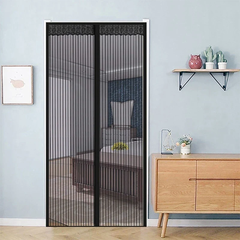 Automatic Magnetic Mesh Door Screen