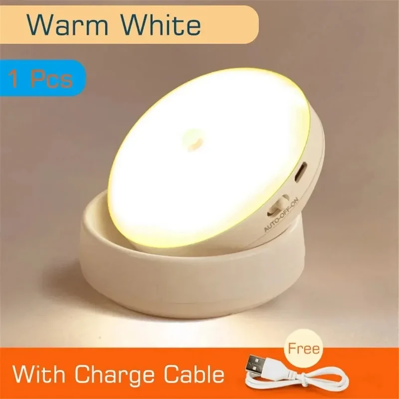 Rechargeable Motion-Sensor LED Night Light