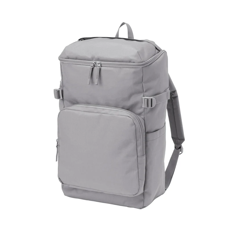 Muji Water-Repellent Top-Opening Backpack Unisex Adult Gray (EFE60A6S)