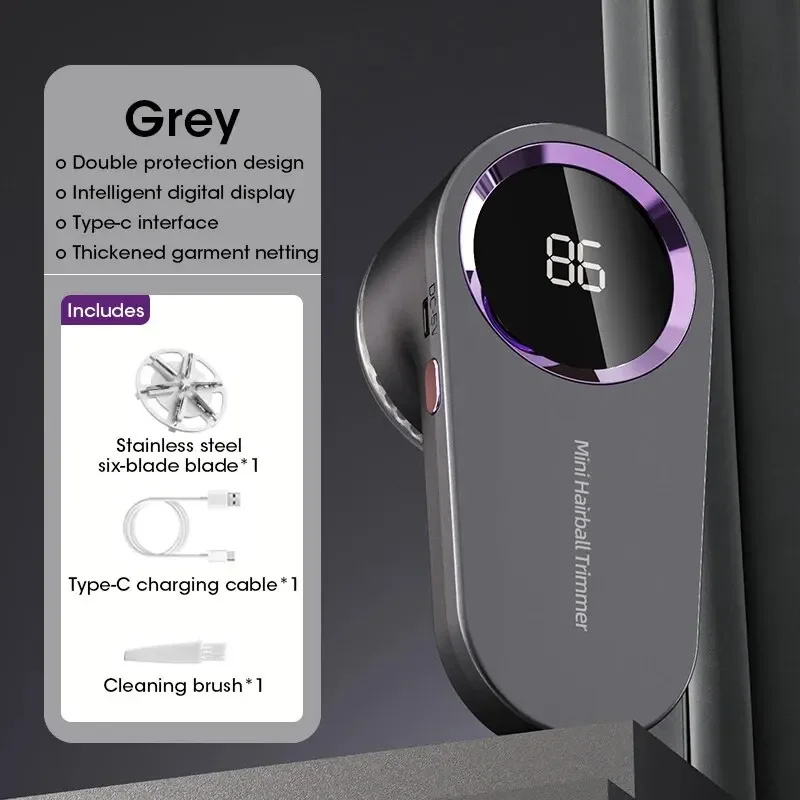 Electric Lint Remover with Digital Display