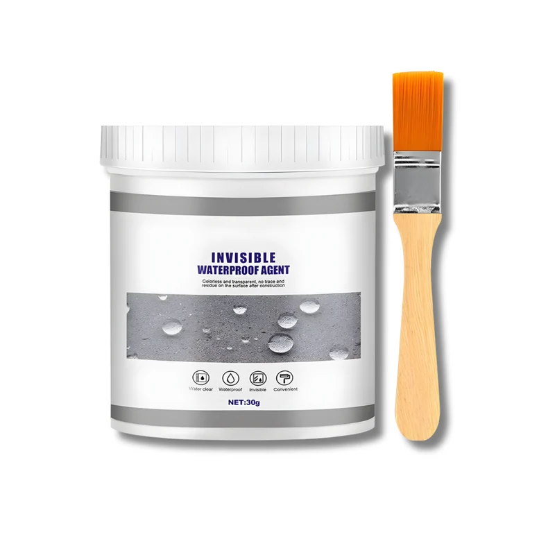 Transparentes Anti-Leck-Dichtmittel 30 g | Wasserdicht Versiegeln von Rissen & Fugen | Für Dach, Bad, Fenster & Rohre | −20 bis 120 °C