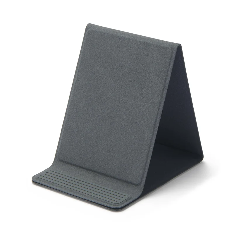 MUJI Foldable Smartphone Stand 72×93×8 mm Dark Gray