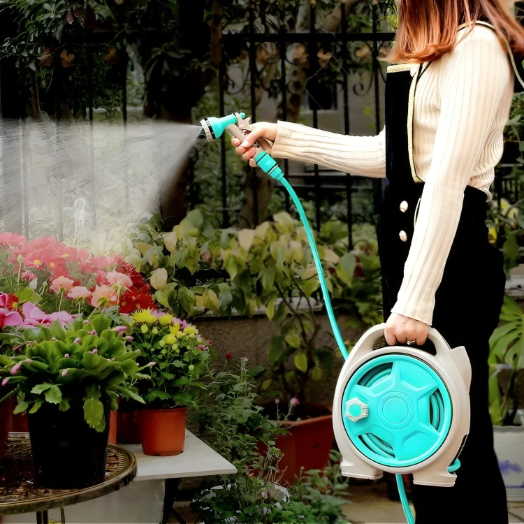 AquaFlex Smart - Tuyau d'Arrosage Rétractable 13,5m