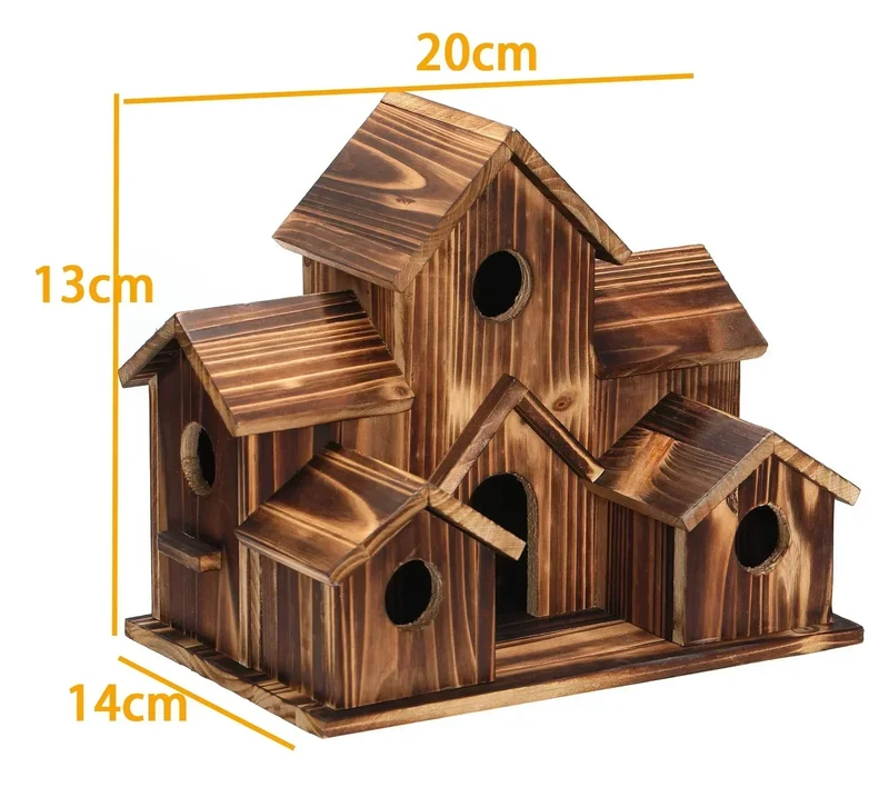 Maison Oiseaux Bois - Jardin - Abri Extérieur