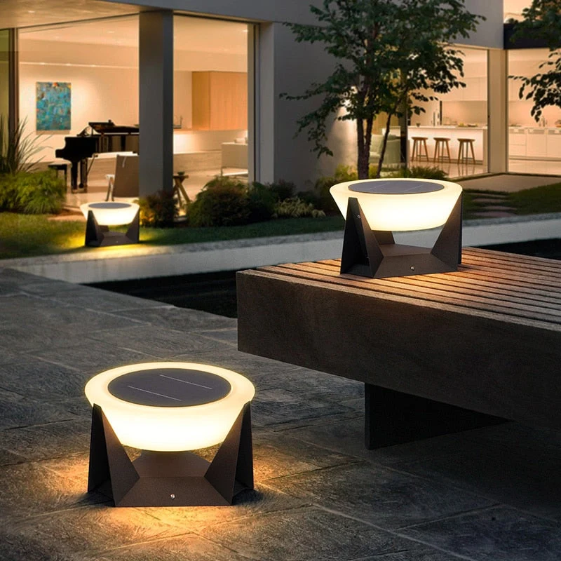 Zonne Energie Tuinlamp LED Waterdicht IP65 Voor Tuinpad En Oprit | Sansoti