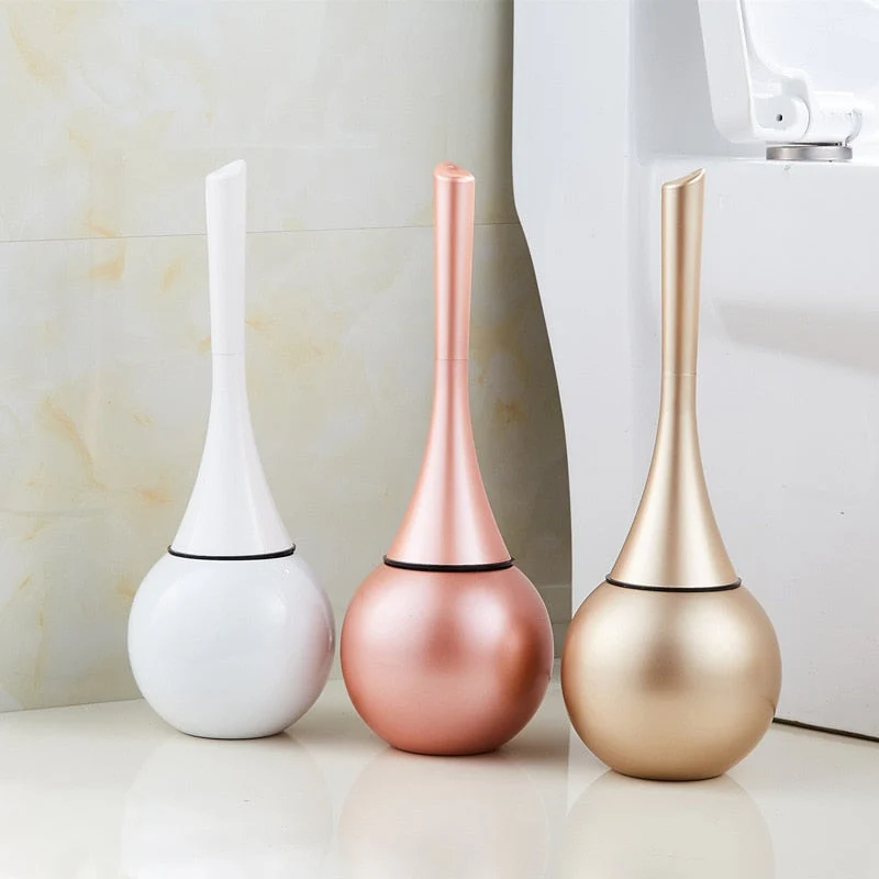 Luxe toiletborstel met modern design en hygiënisch systeem voor stijlvolle badkamers | Sansoti