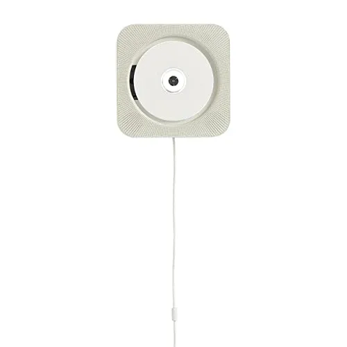 MUJI Wall Mount CD Player CPD-4 Radio Audio FM Remote Control White