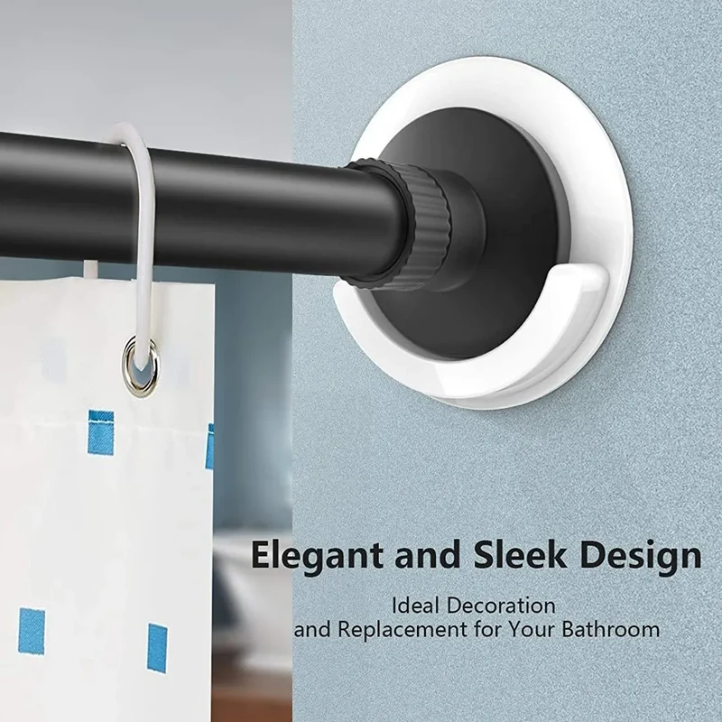 Self-Adhesive Curtain Rod Holders