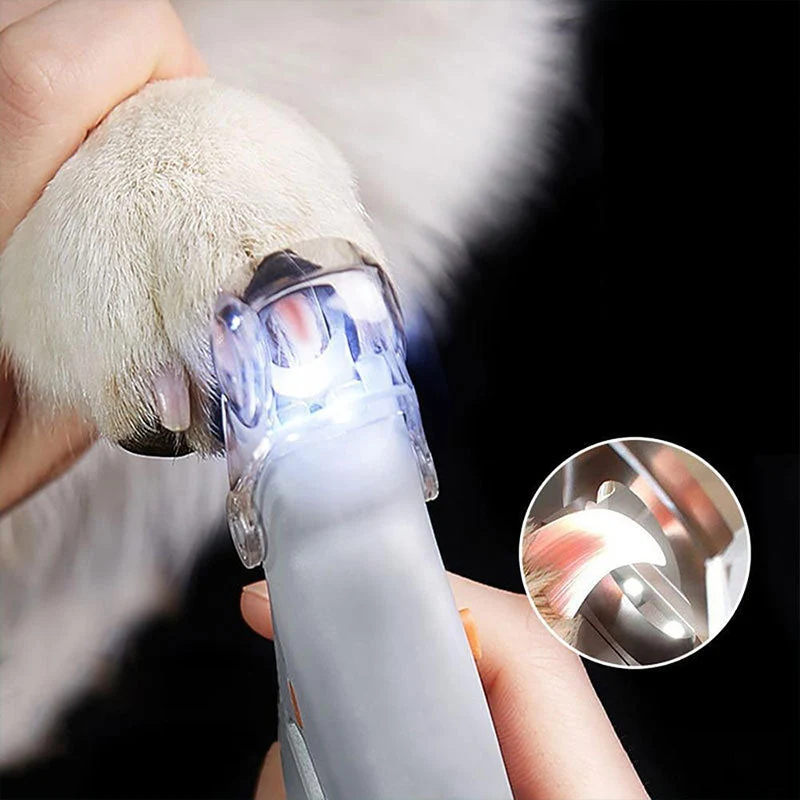 Nagelknipper voor Honden met Veiligheidssensor | Ergonomisch Antislip Design | Professionele Verzorgingstool | Sansoti