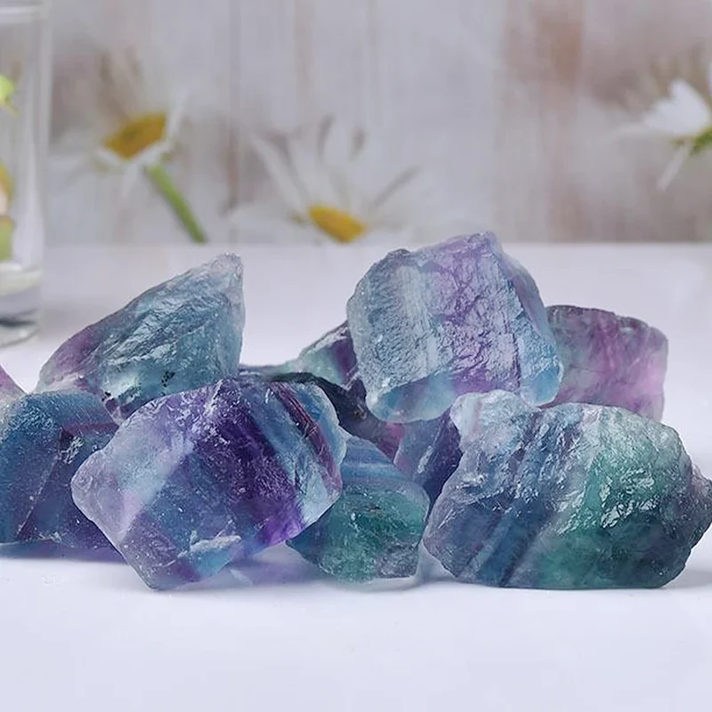 Natural Fluorite Crystal Rock Specimen