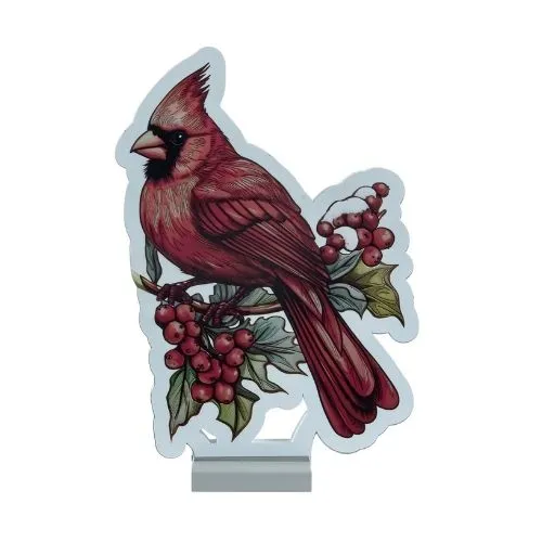 Décoration de cardinal illuminé