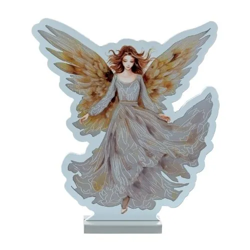Décoration d'un ange illuminé