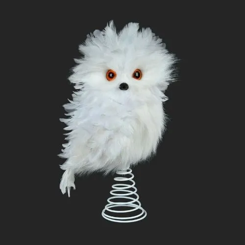 Cime de sapin de Noël "Hibou"