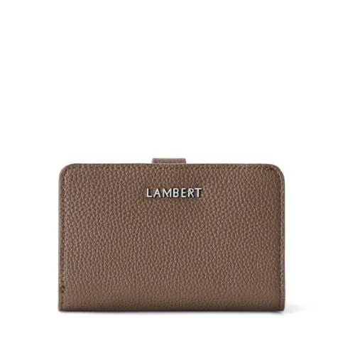 Portefeuille Le Carly taupe - Lambert