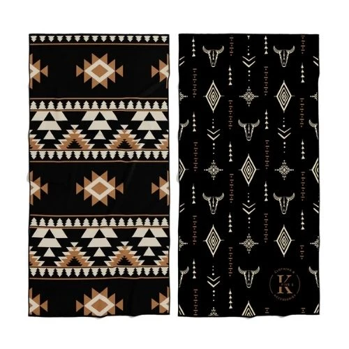 Serviette en microfibre "Étoile du cowboy" - K5 Clothing