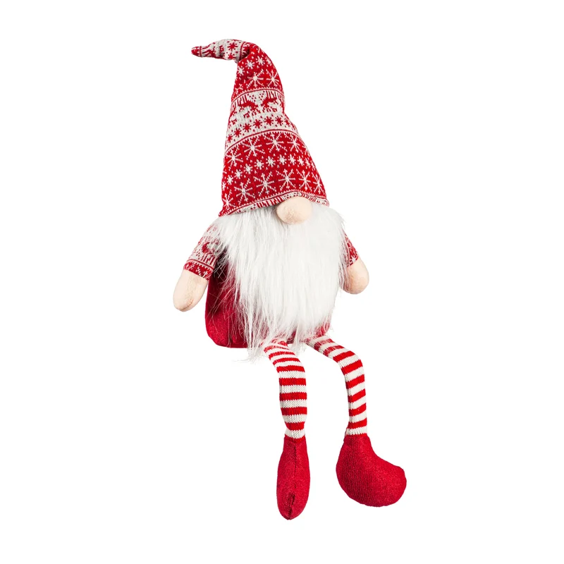 Gnome avec jambes pendantes