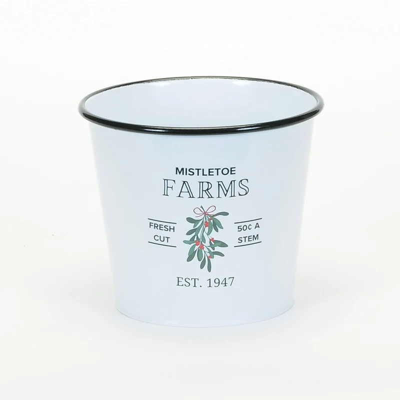 Pot blanc "Mistletoe Farms"