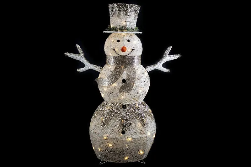 Bonhomme de neige lumineux intérieur/extérieur