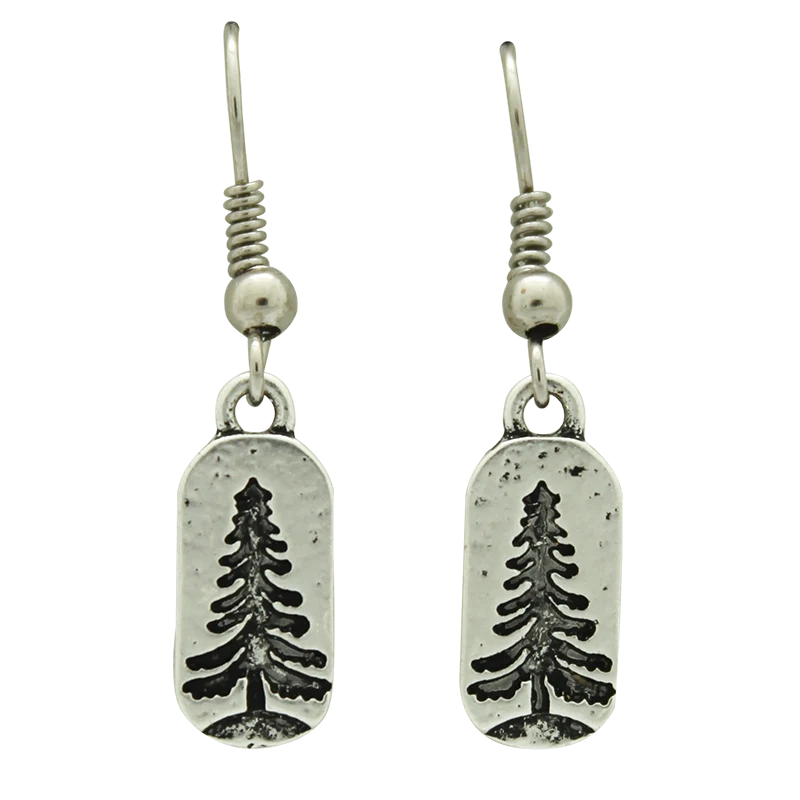 Boucles d'oreilles Arbre