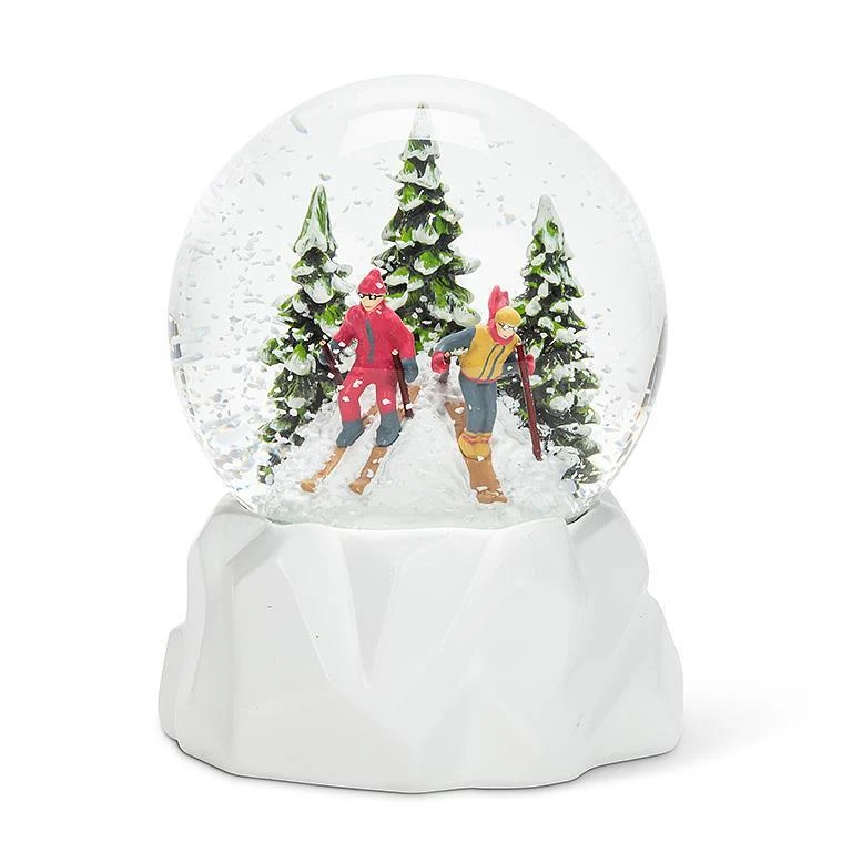Boule de neige "Skieurs"