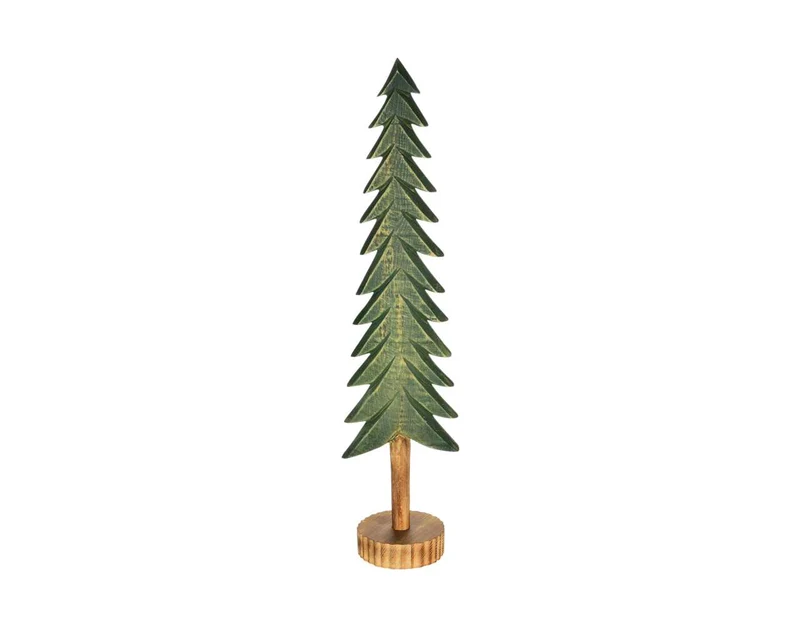 Sapin décoratif en bois