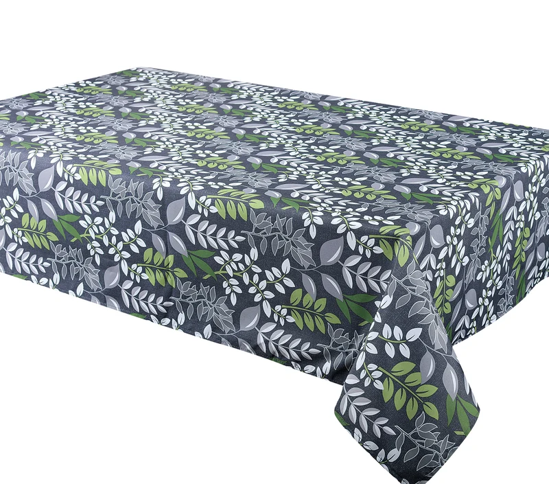 Nappe imprimée grise