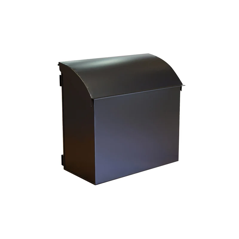 Boîte aux lettres noire
