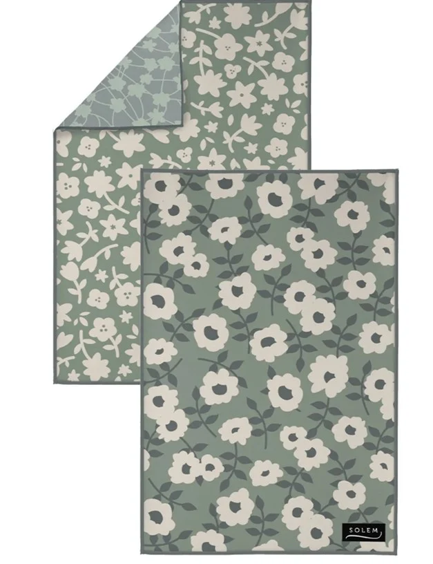 Linges à vaisselle Herbier Sauvage – Lot de 2 - SOLEM