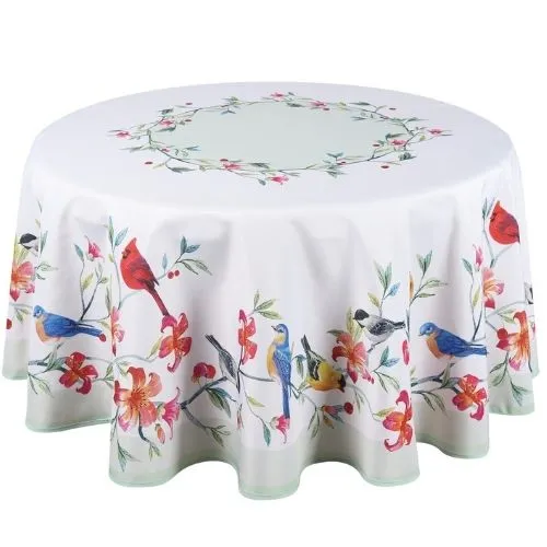 Nappe "Garden Birds" multicolore
