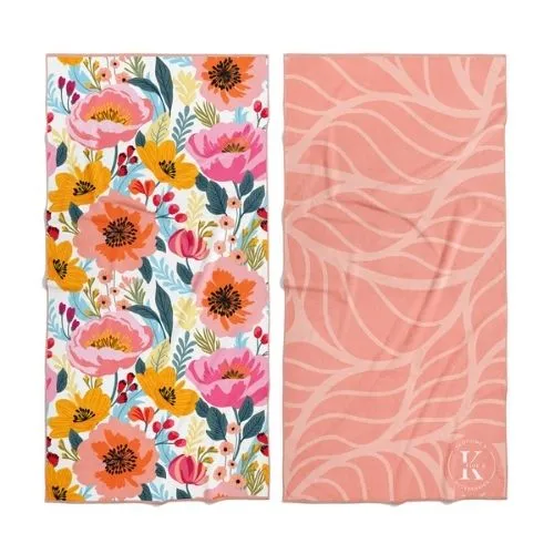 Serviette en microfibre "Parfum d’été" - K5 Clothing
