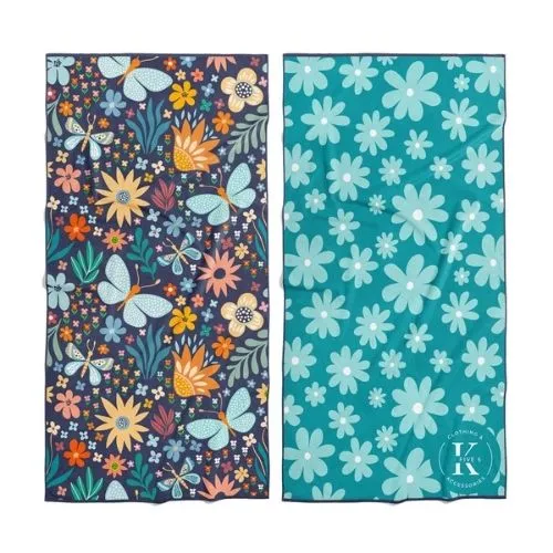 Serviette en microfibre "Papillon" - K5 Clothing