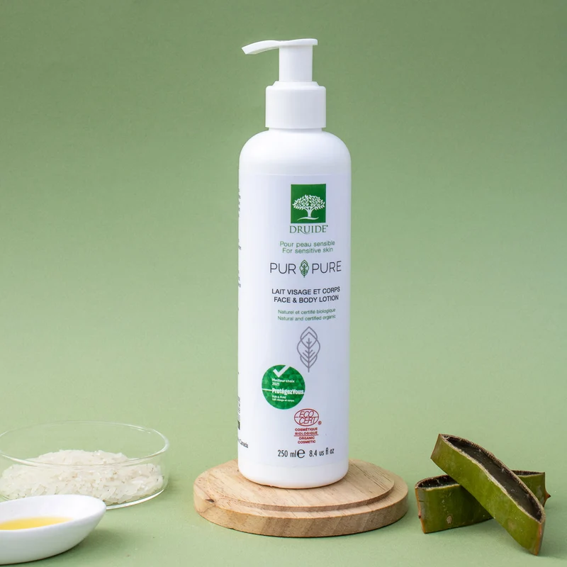 Lait visage et corps Pur et Pure – Druide