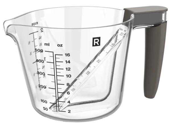 Tasse à mesurer vue de haut Ricardo