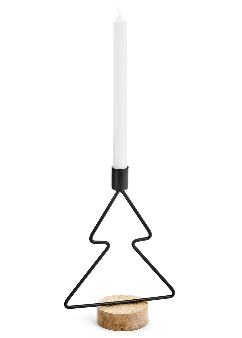Chandelier avec base en forme de sapin