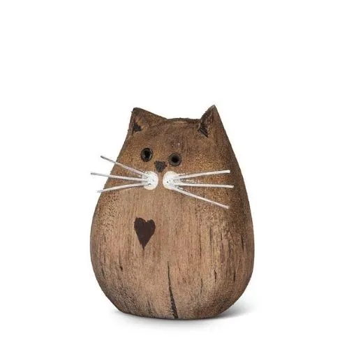 Figurine décorative en forme de chat