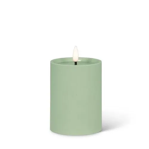 Chandelle LED sans flamme verte