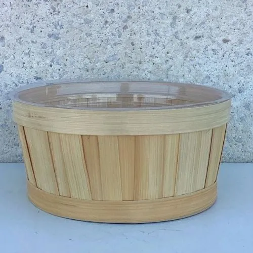 Panier décoratif en bambou